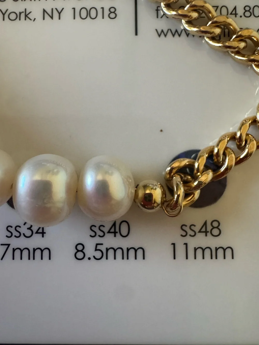 Pearl 14k yelligold